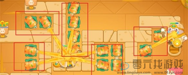 保卫萝卜4法老归来第77关通关攻略(图8)